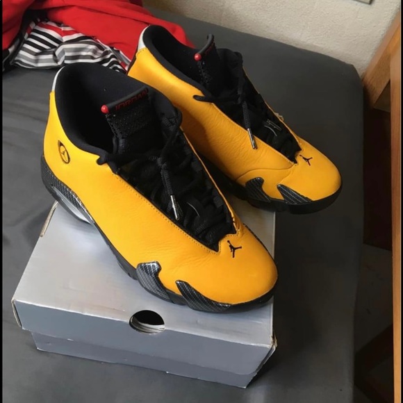 yellow jordan 14s